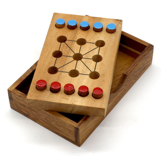 3 In 1 Game Nine Digit Wooden Puzzle for the solo player for the free time of fun